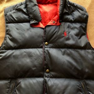 Men’s Polo Reversible Puffer Vest